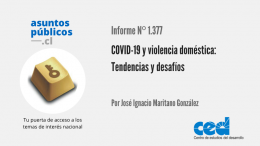 COVID-19 y violencia doméstica: tendencias y desafíos