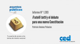 Fratelli tutti y el debate para una nueva Constitución