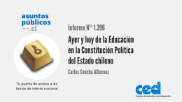 Ayer y hoy de la Educación en la Constitución Política del Estado chileno
