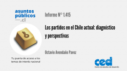 Los partidos en el Chile actual: diagnóstico y perspectivas