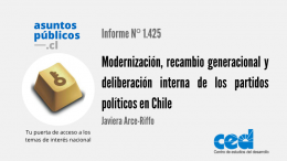 Modernización, recambio generacional y deliberación interna de los partidos políticos en Chile